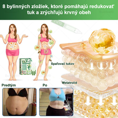 BuildLeaf® GLP-1 6-v-1 Health Solution Perorálna tekutina (Len raz denne, viditeľné zmeny už za 7 dní) Pre obezitu, kardiovaskulárne ochorenia, cukrovku, spánkové apnoe, zdravie čriev, problémy s kĺbmi a ďalšie