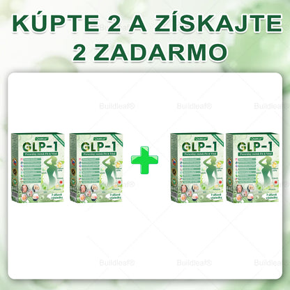 BuildLeaf® GLP-1 6-v-1 Health Solution Perorálna tekutina (Len raz denne, viditeľné zmeny už za 7 dní) Pre obezitu, kardiovaskulárne ochorenia, cukrovku, spánkové apnoe, zdravie čriev, problémy s kĺbmi a ďalšie